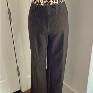 Ann Taylor Loft Marisa Pant. No Belt Button close w zipper. 25” inseam,11” rise.